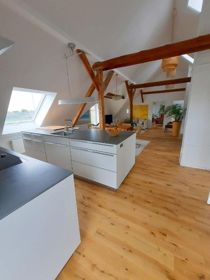 Luxurioeses Loft Mit Schoenem Blick Tremsbüttel エクステリア 写真